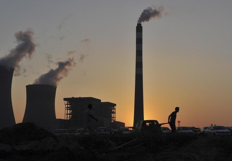 © Reuters. دراسة:الصين وأمريكا والاتحاد الأوروبي يتعهدون بخفض انبعاث الغازات