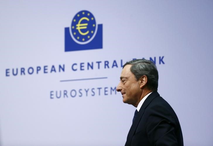 © Reuters. Il governatore della Bce Mario Draghi in una immagine di archivio