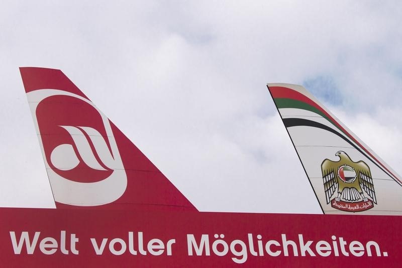 © Reuters. ألمانيا تقول إير برلين لا تزال أوروبية رغم حصة الاتحاد للطيران بها