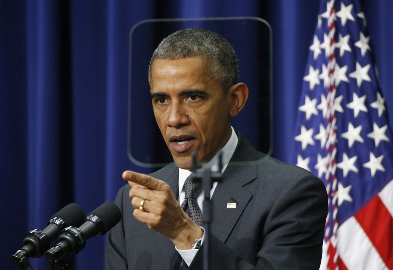 © Reuters. Obama, preparado para firmar proyecto de financiación del Gobierno