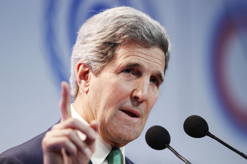 © Reuters. Kerry faz discurso em conferência da ONU sobre clima em Lima