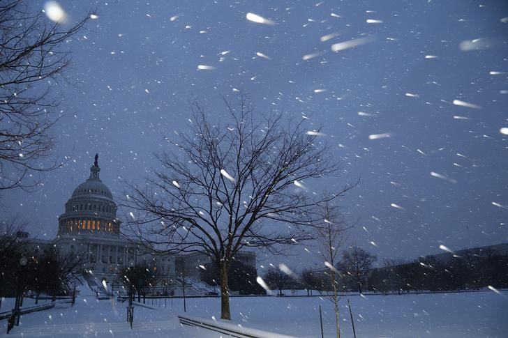 © Reuters. Vista geral do Capitólio, sede do Congresso dos Estados Unidos, em Washington