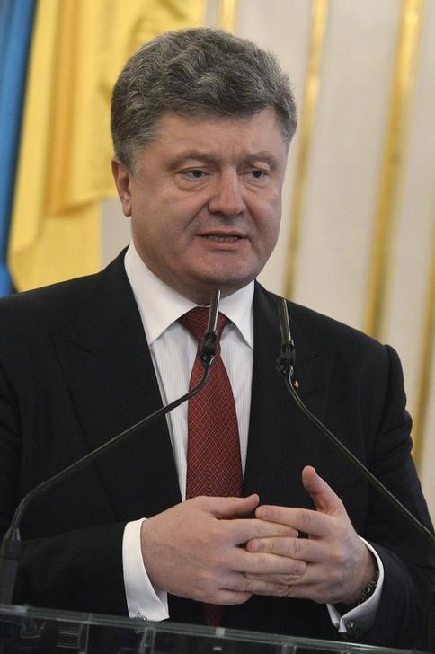 © Reuters. Presidente da Ucrânia, Petro Poroshenko, em foto de arquivo