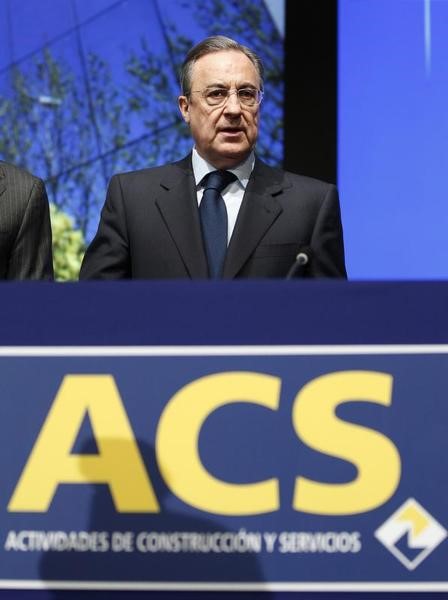 © Reuters. ACS paga 86,2 mln eur extra por canjear anticipadamente bonos por 593 mln eur