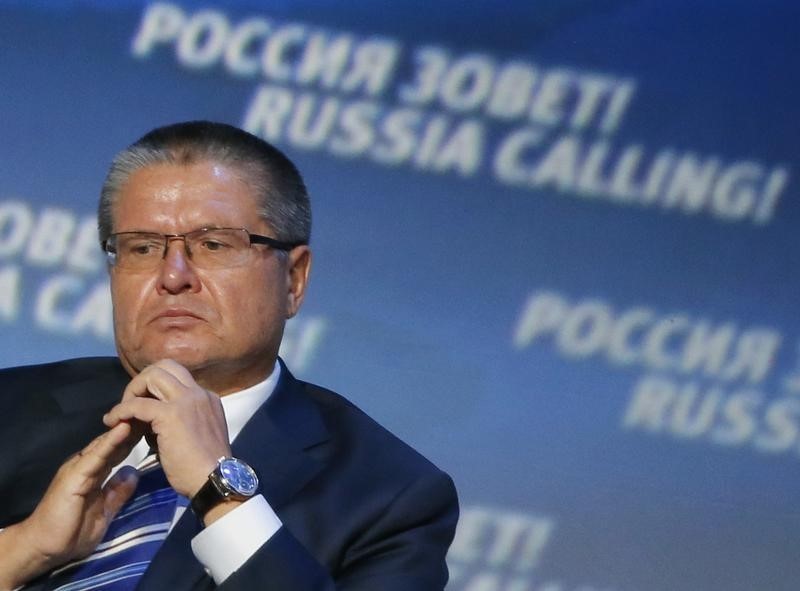 © Reuters. Russia's Economy Minister Ulyukayev attends the VTB Capital "Russia Calling!" Investment Forum in Moscow