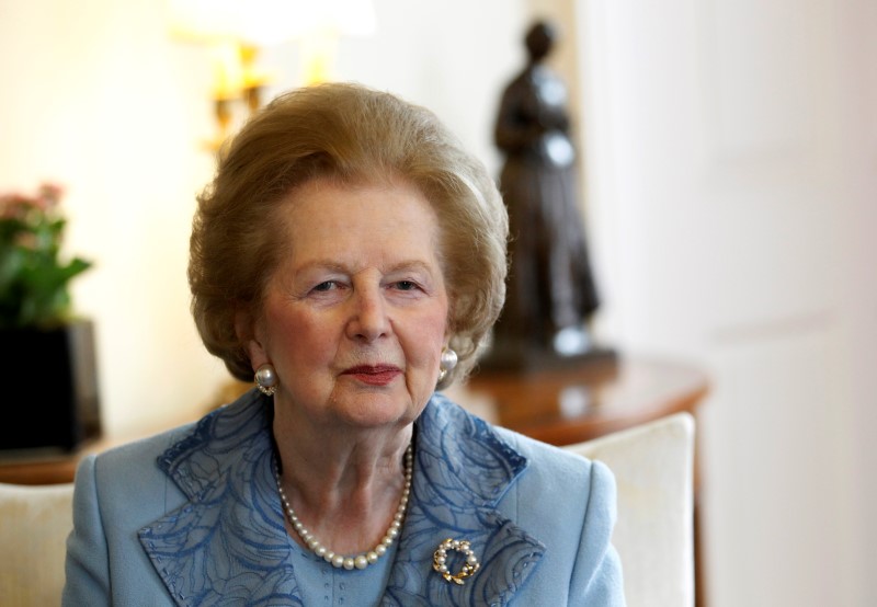 © Reuters. Reino Unido levantará un monumento a Margaret Thatcher en las Malvinas