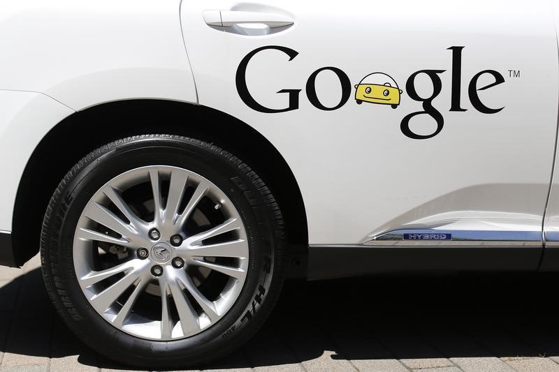 © Reuters. Google presents self-driving car in Mountain View