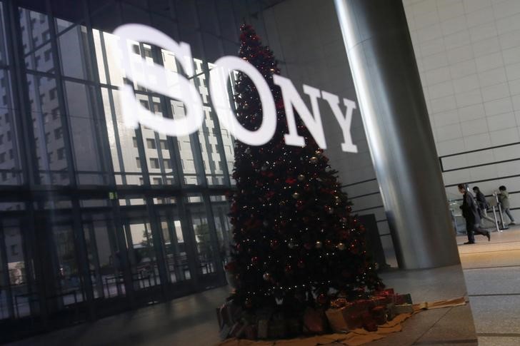 © Reuters. Logotipo da Sony em Tóquilo