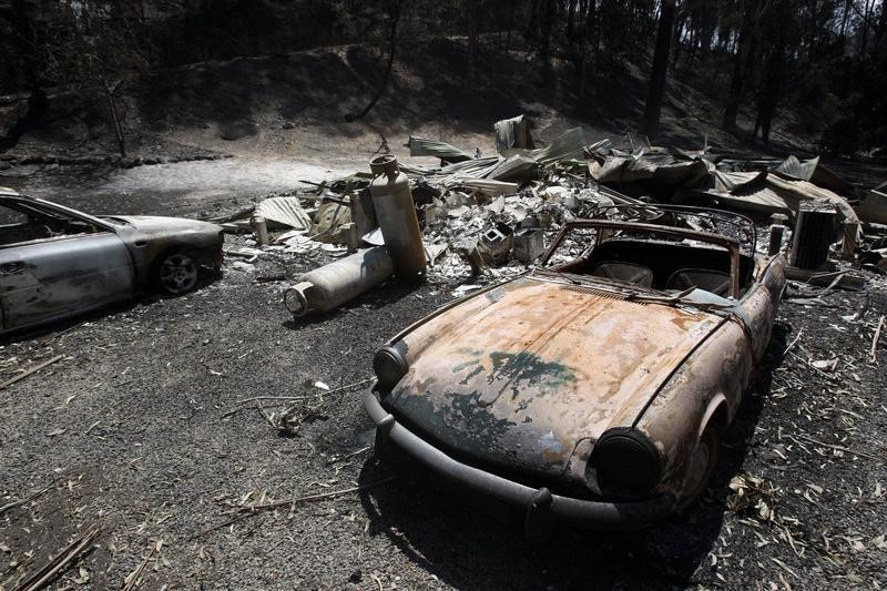 © Reuters. محكمة أسترالية تقضي بتعويضات قياسية لضحايا حرائق غابات 2009