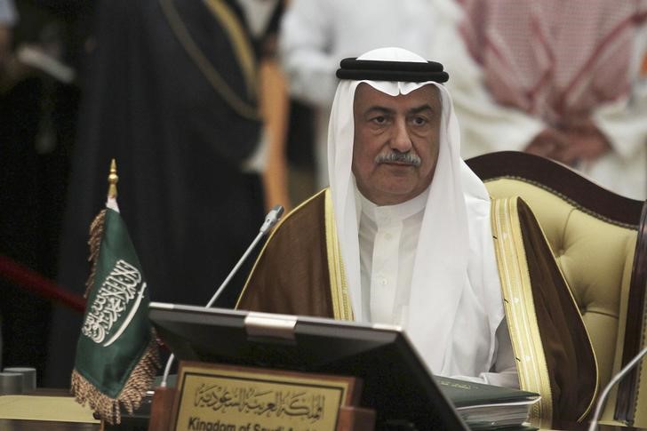 © Reuters. العساف:السعودية ستواصل مشروعات التنمية وبإمكانها تحمل نزول سعر النفط على المدى المتوسط