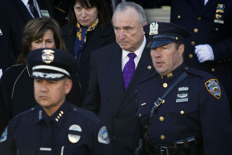 © Reuters. مفوض شرطة: التوتر مع شرطة نيويورك أكبر من مجرد المسائل العنصرية