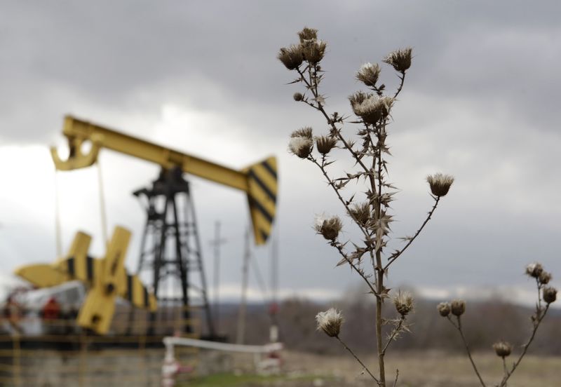© Reuters. Нефтяной станок-качалка компании Роснефть в Краснодарском крае