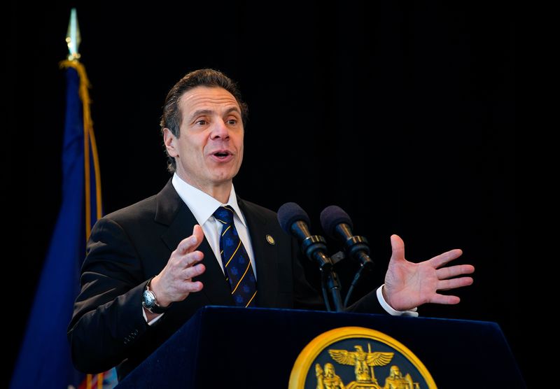 © Reuters. حاكم نيويورك يتعهد في ولايته الثانية بإعادة بناء ثقة الناس في الشرطة