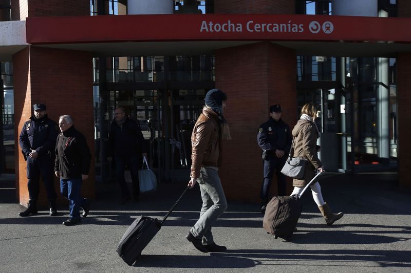 © Reuters. Estação de trem Atocha, em Madri