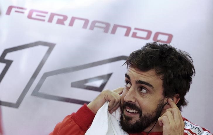 © Reuters. Piloto de F1 Fernando Alonso