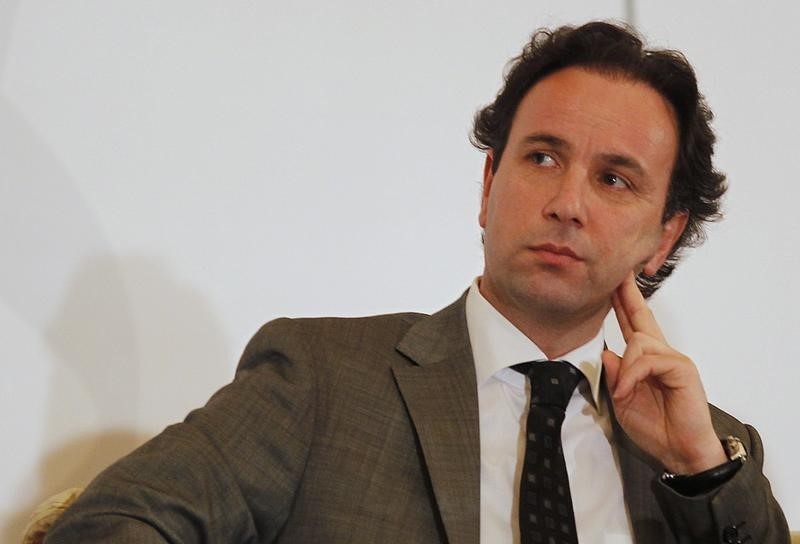 © Reuters. Khaled Khoja, agora presidente eleito da Coalizão Nacional Síria, durante evento em Doha em 2012