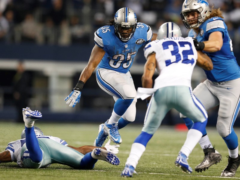 © Reuters. FL: NFC Wild Card Playoff-Detroit Lions at Dallas Cowboys