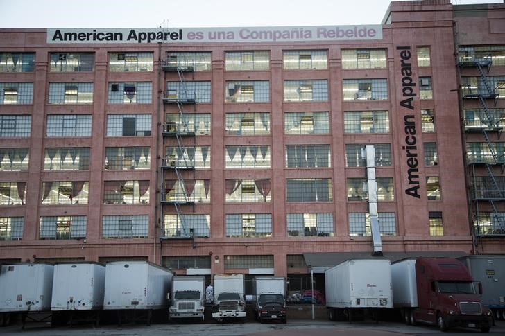 © Reuters. The American Apparel factory headquarters is pictured in Los Angeles