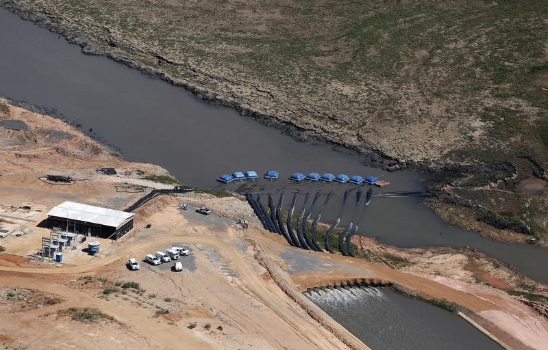 © Reuters. Estação Jaguari, parte do Sistema Cantereira.