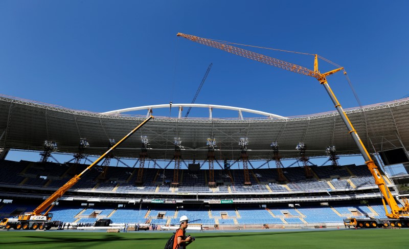 © Reuters. El Estadio Olímpico de Río de Janeiro reabrirá tras dos años de reparaciones