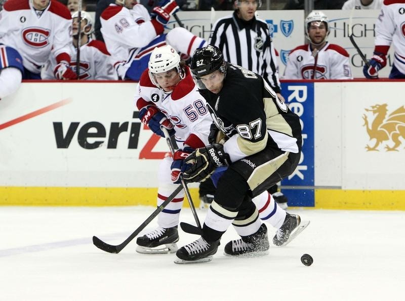 © Reuters. NHL: Montreal Canadiens at Pittsburgh Penguins