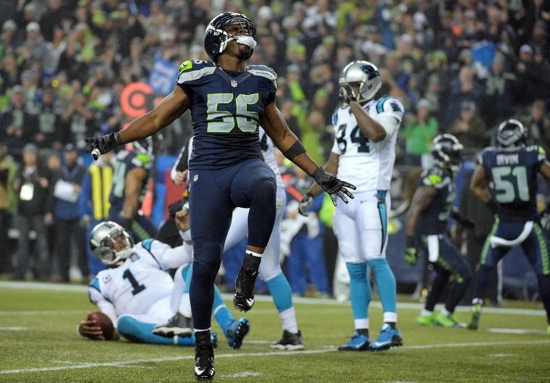 © Reuters. NFL: Divisional Round-Carolina Panthers at Seattle Seahawks