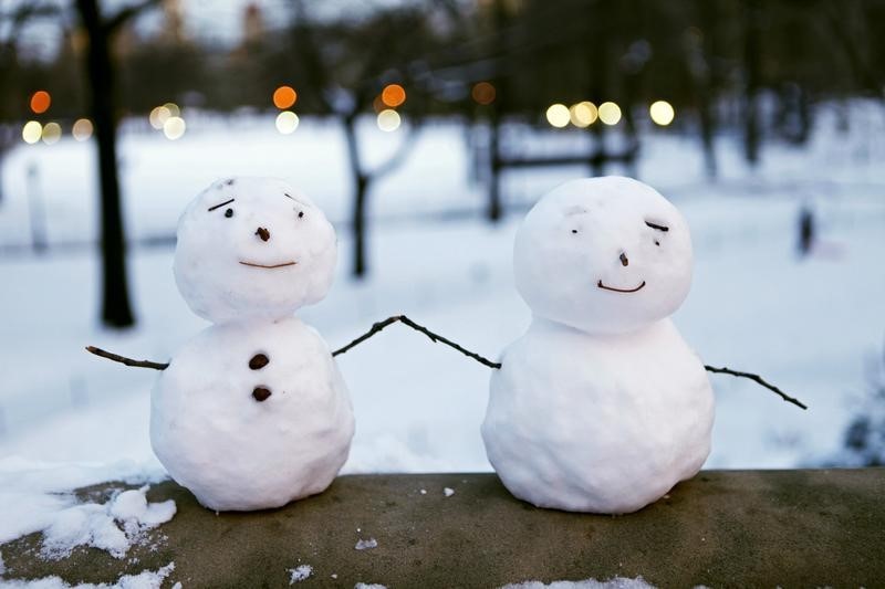 © Reuters. Un clérigo saudí condena a los muñecos de nieve como antiislámicos