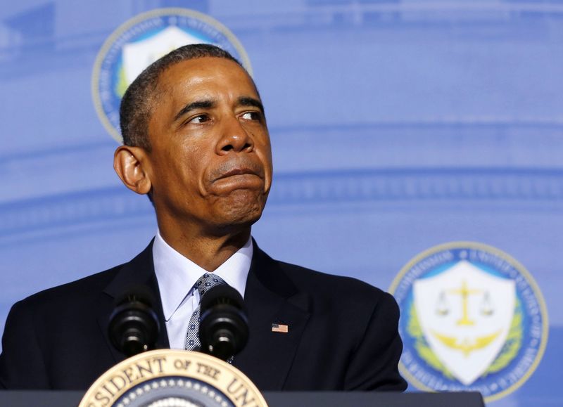 © Reuters. Obama durante evento em Washington