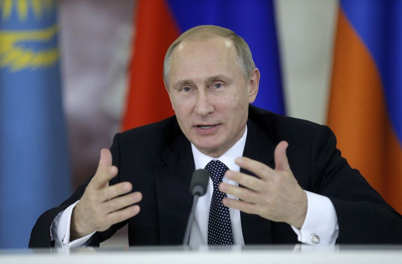 © Reuters. Presidente russo, Vladimir Putin, em foto de arquivo no Kremlin, em Moscou