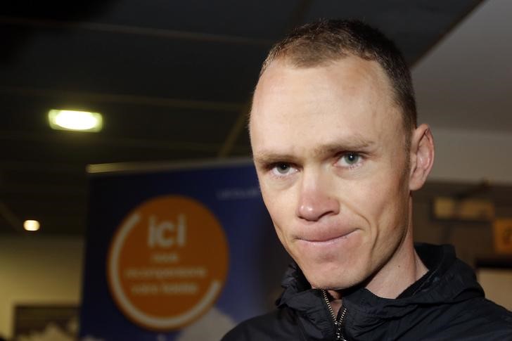 © Reuters. Froome se enfrenta al nuevo año motivado por enfrentarse a Contador