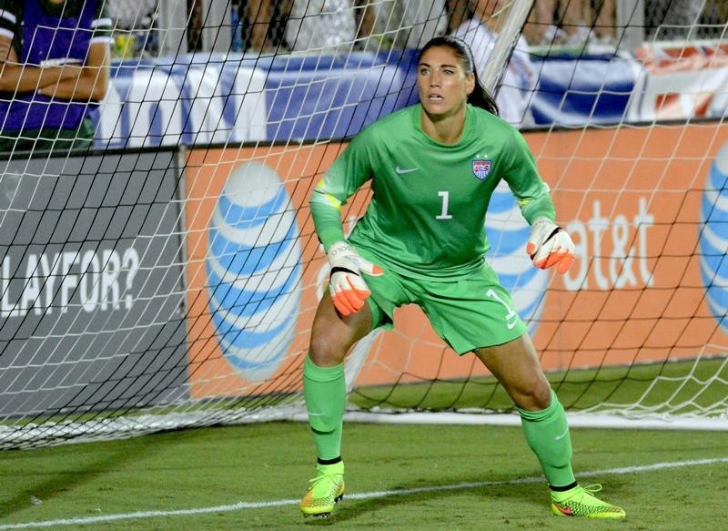 © Reuters. Soccer: Women's Friendly-USA vs Switzerland