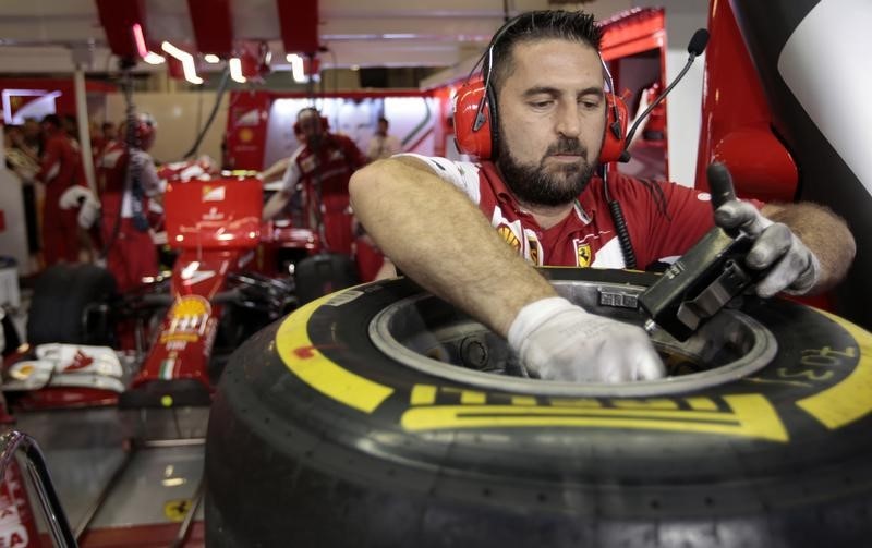 © Reuters. Ferrari espera mostrar su mejor cara en las últimas carreras de la temporada