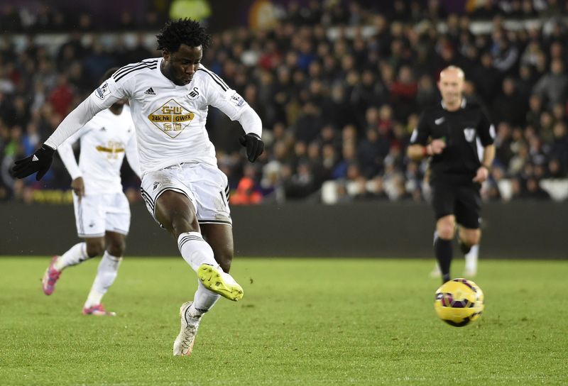 © Reuters. El Manchester City ficha a Bony por 38 millones de euros