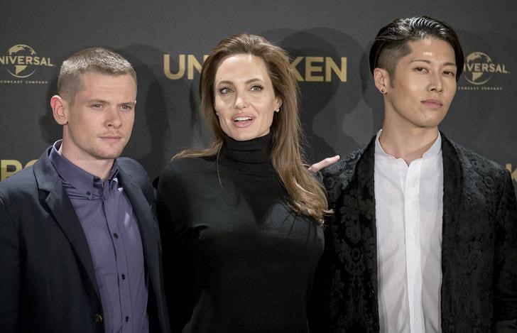 © Reuters. Angelina Jolie promove filme "Invencível" em Berlim