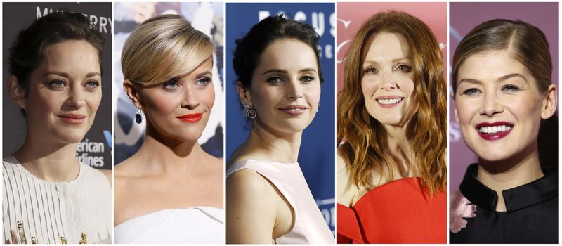 © Reuters. A combination photo showing the nominees for the Academy Awards best actress category