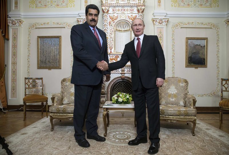 © Reuters. Presidente da Venezuela se encontra com Putin em Moscou