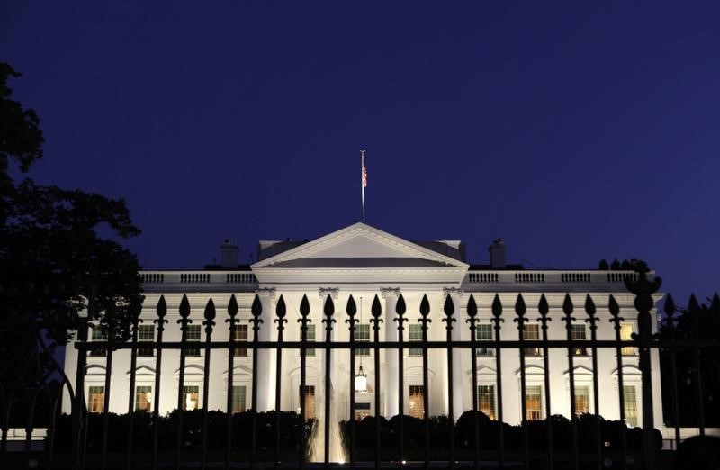 © Reuters. A general view of the White House in Washington