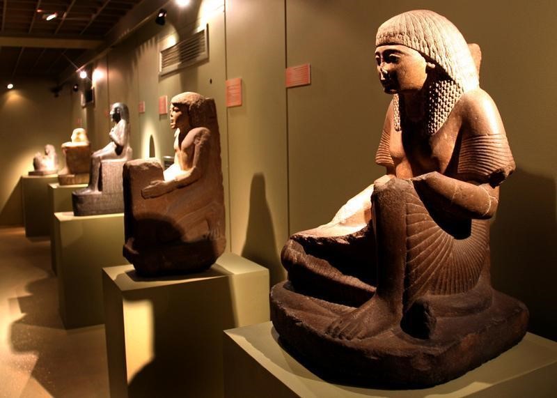 © Reuters. افتتاح أكبر متحف في الهواء الطلق بمصر مع الدورة 20 لسمبوزيوم النحت بأسوان