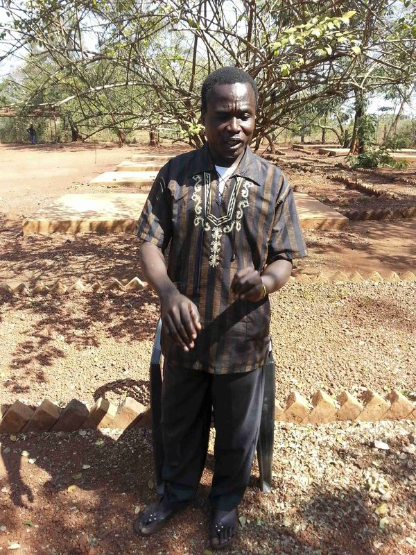 © Reuters. LRA leader Ongwen is seen in this handout photo taken in the Central African Republic