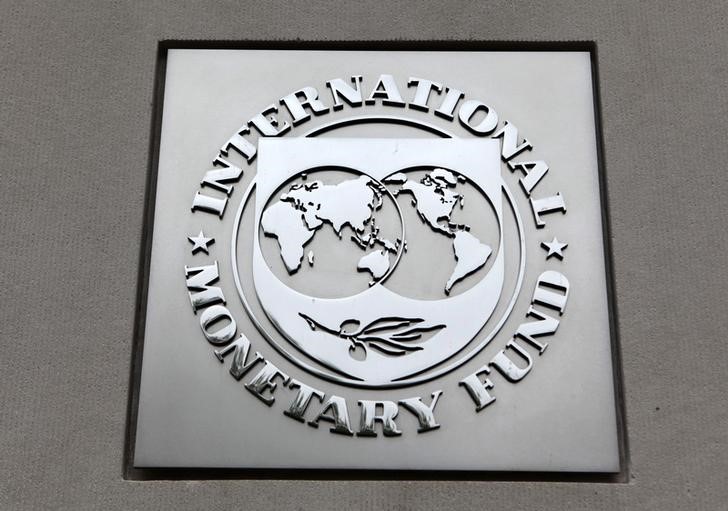 © Reuters. Logotipo do FMI. 18/04/2013