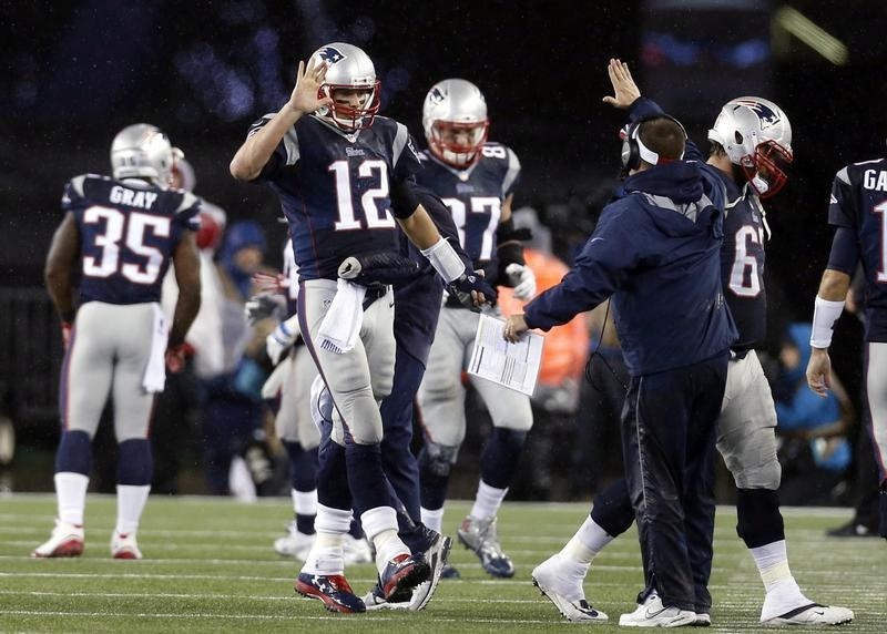 © Reuters. NFL: AFC Championship-Indianapolis Colts at New England Patriots