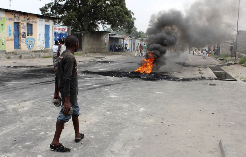 © Reuters. LOURD BILAN POUR LES AFFRONTEMENTS EN RDC