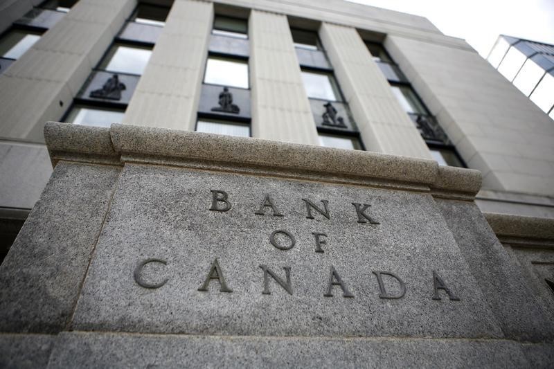 © Reuters. A general view of the Bank of Canada building in Ottawa