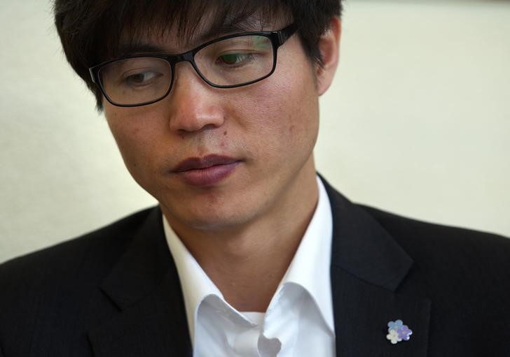 © Reuters. Dissidente norte-coreano Shin Dong-hyuk durante entrevista à Reuters em Genebra
