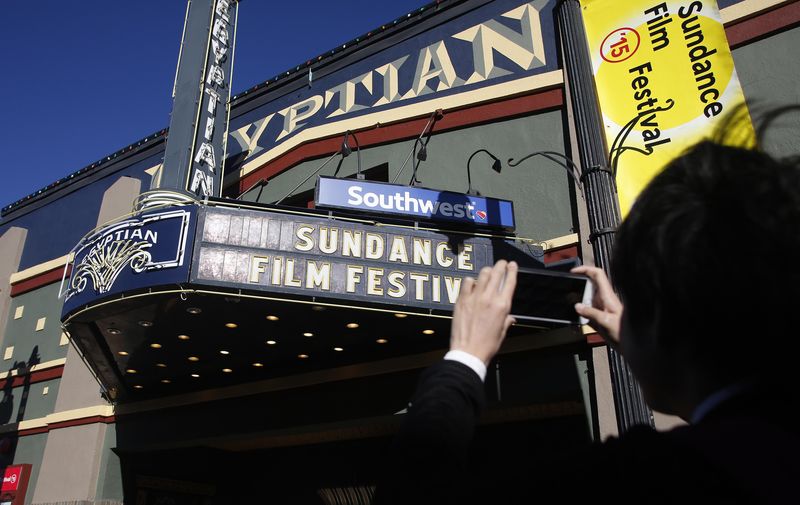 © Reuters. Fachada do cinema em que foi realizada a abertura do Festive de Cinema de Sundance, em Park City, no Estado de Utah, EUA