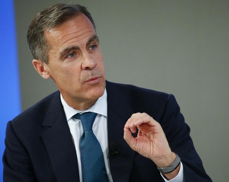 © Reuters. Presidente do Banco da Inglaterra, Mark Carney. 