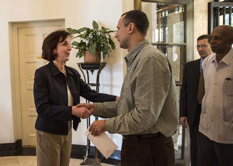 © Reuters. Reunião entre representante dos EUA e dissidentes cubanos em Havana