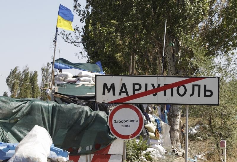 © Reuters. Al menos 10 muertos en bombardeo sobre localidad ucraniana Mariúpol