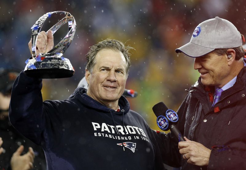 © Reuters. NFL: AFC Championship-Indianapolis Colts at New England Patriots