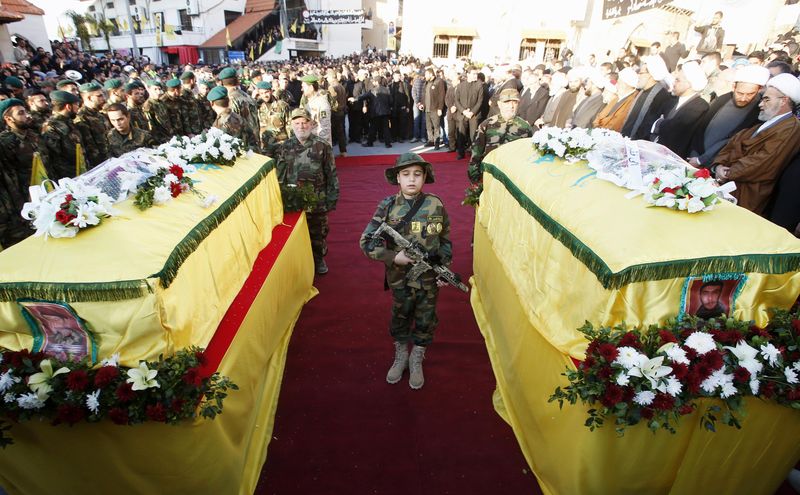 © Reuters. حزب الله: الهجوم الإسرائيلي على مقاتلي الحزب في سوريا محاولة "لتكريس معادلة جديدة"